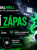 Testovací zápas FotbalHrej
