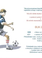 Velká cena Buku v malé kopané o putovní pohár Starosty obce