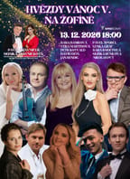 Hvězdy Vánoc V. na Žofíně vánoční galakoncert