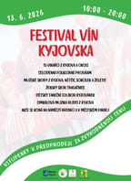 Festival vín Kyjovska – přehlídka vinařů z Kyjova a okolí