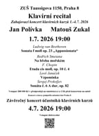 Klavírní recital