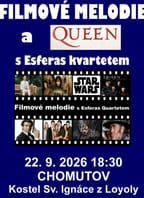 Filmové melodie a Queen v Chomutově