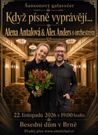 Alena Anatalová & Alex Anders: Šansonový galavečer s orchestrem