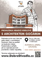 Hradcem Králové s architektem Gočárem