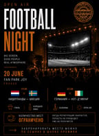 Open Air Football Night – World Cup 2026