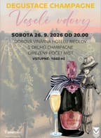 Degustace champagne Veselé vdovy