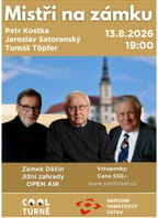 Mistři na zámku: Kostka – Töpfer – Satoranský