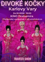 Travesti show Divoké kočky POPRVÉ Karlovy Vary