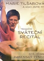 Sváteční recitál – Marie Tilšarová  v Panenském Týnci
