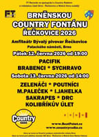 Brněnská Country fontána Řečkovice 2026