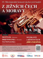 19. Mezinárodní koncert  „Z jižních Čech a Moravy“