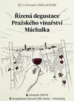 Řízená degustace Pražského vinařství Máchalka