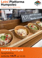 Italská kuchyně / sobotní brunch