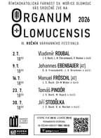 Organum Olomucensis 2026 – Tomáš Pindór