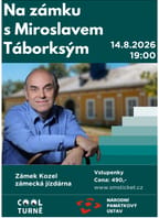 Na zámku s Miroslavem Táborským