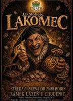 Divadelní představení LAKOMEC na zámku Lázeň u Chudenic