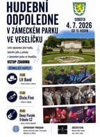 Hudební odpoledne v zámeckém parku ve Veselíčku