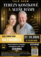 Talk show Terezy Kostkové a Aleše Hámy