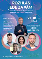 Rozhlas jede za vámi: Road show s Alešem Cibulkou