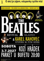 3 hvězdy na jednom podiu – K. Kahovec, Beatles, M. Šindelář