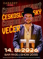 Cabaret des Péchés: Večer plný českých a slovenských hitů