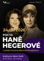 Pocta Haně Hegerové v Českém Brodě