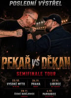 Poslední výstřel: Pekař vs. Děkan – Semifinale tour