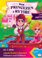 Den princezen a rytířů – Zámek Karlova Koruna