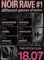 Noir Rave #1 different genres of techno
