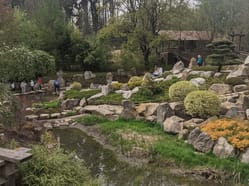 Japonská zahrada v ZOO Zlín