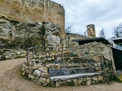Zřícenina hradu Cimburk u Koryčan
