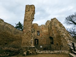 Zřícenina hradu Cimburk u Koryčan