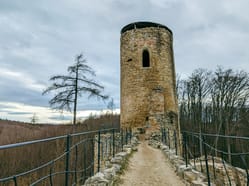 Zřícenina hradu Cimburk u Koryčan