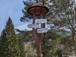 Rozcestník SPA hotel Laterna