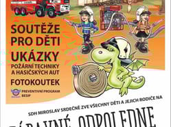 Zábavné odpoledne s hasiči