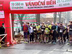 Vánoční běh Elektrokov Znojmo