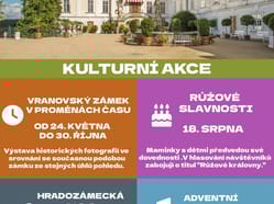 Růžové slavnosti na Vranovském zámku