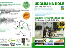 Údolím na kole / Ein Tal am Rad