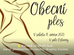 Obecní ples v Únanově