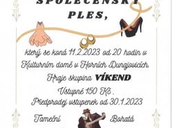 Společenský ples Horní Dunajovice