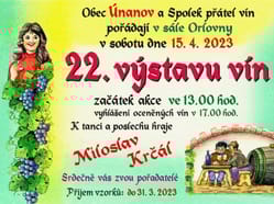 Výstava vín Únanov