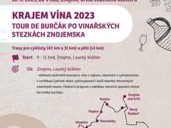 Tour de burčák po vinařských stezkách Znojemska