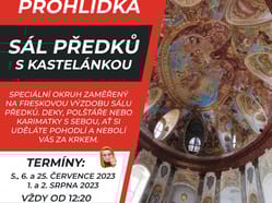 Sálem předků s kastelánkou Vranovského zámku