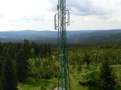 Rozhledna Blatenský vrch-výhled