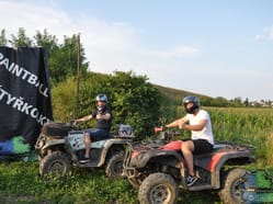 Výlet na čtyřkolce - trať pro začátečníky i pokročilé