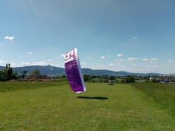 Landkiting Smeťák v Praze - nauč se kiting na zemi