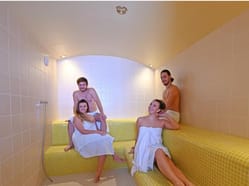Wellness park Lužánky – vstup do areálu – sauna
