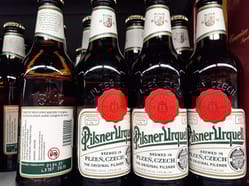 Pilsner Urquell na export