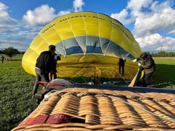 Letenka na let balónem - sdílený let