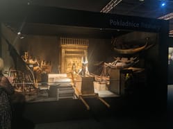 Výstava Tutanchamon - Pokladnice Treasury